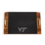 Virginia Tech Hokies - Covina Acacia and Slate Serving Tray