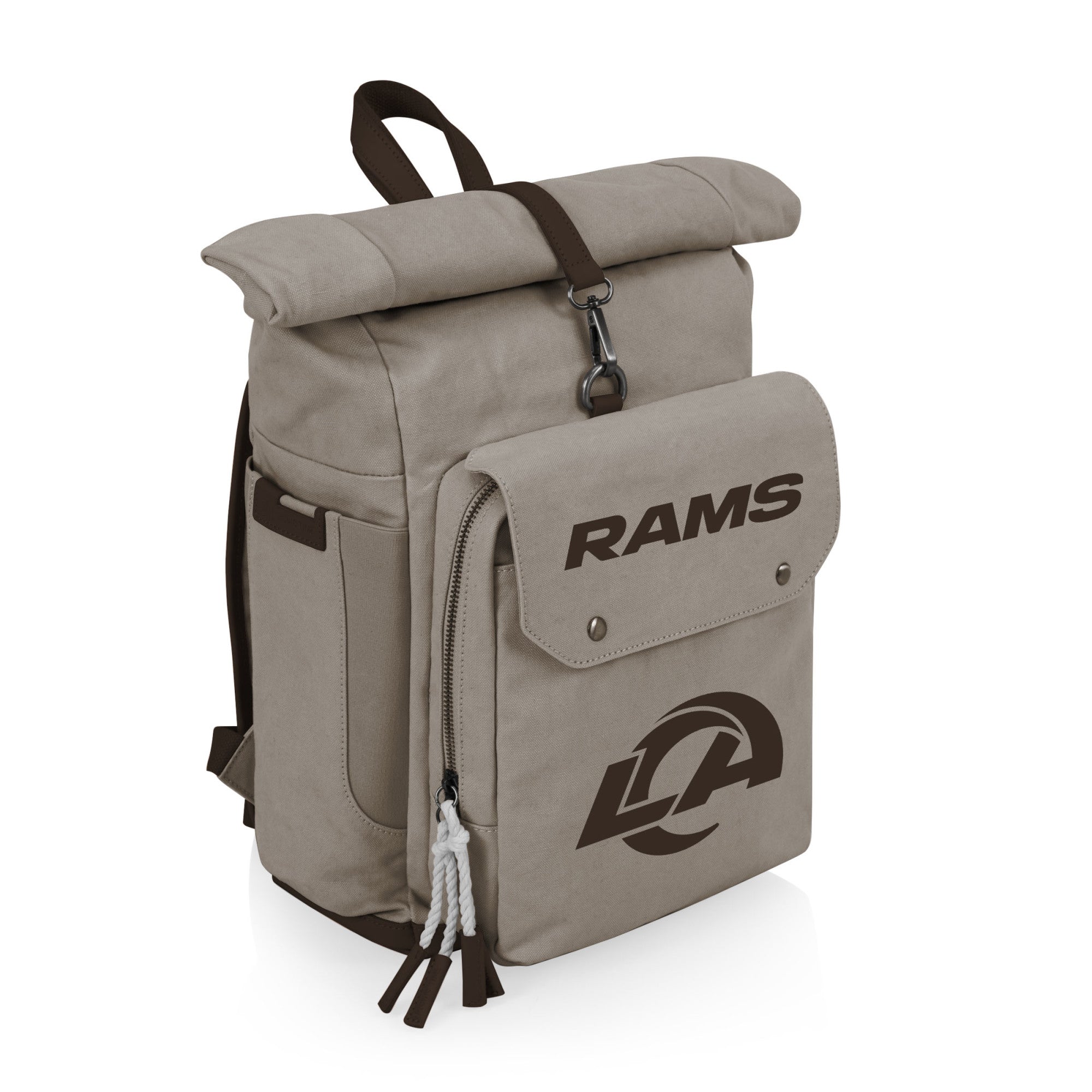 Los Angeles Rams - Carmel Roll Top Picnic Backpack Cooler