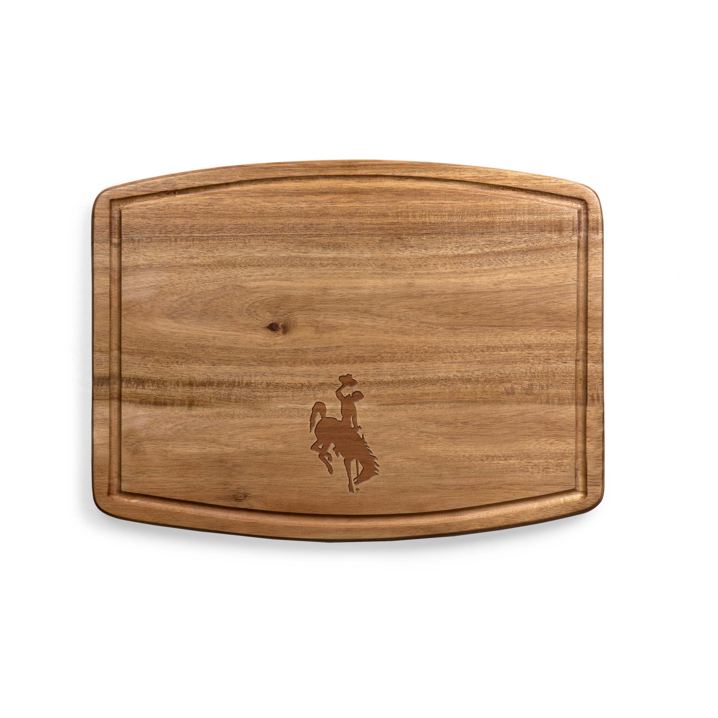 Wyoming Cowboys - Ovale Acacia Cutting Board