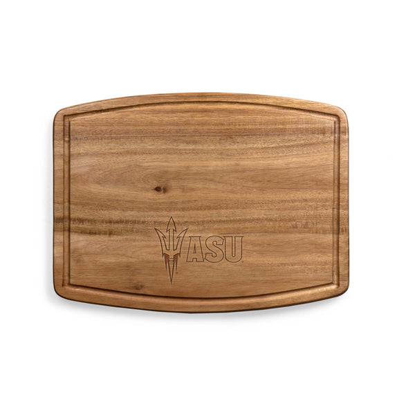 Arizona State Sun Devils - Ovale Acacia Cutting Board
