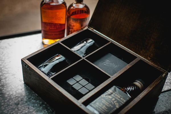 Minnesota Twins - Whiskey Box Gift Set