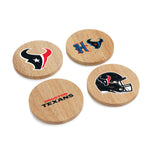 Houston Texans - Coasters with Bottle Openers Set of 4