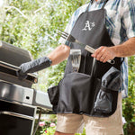 Oakland Athletics - BBQ Apron Tote Pro Grill Set