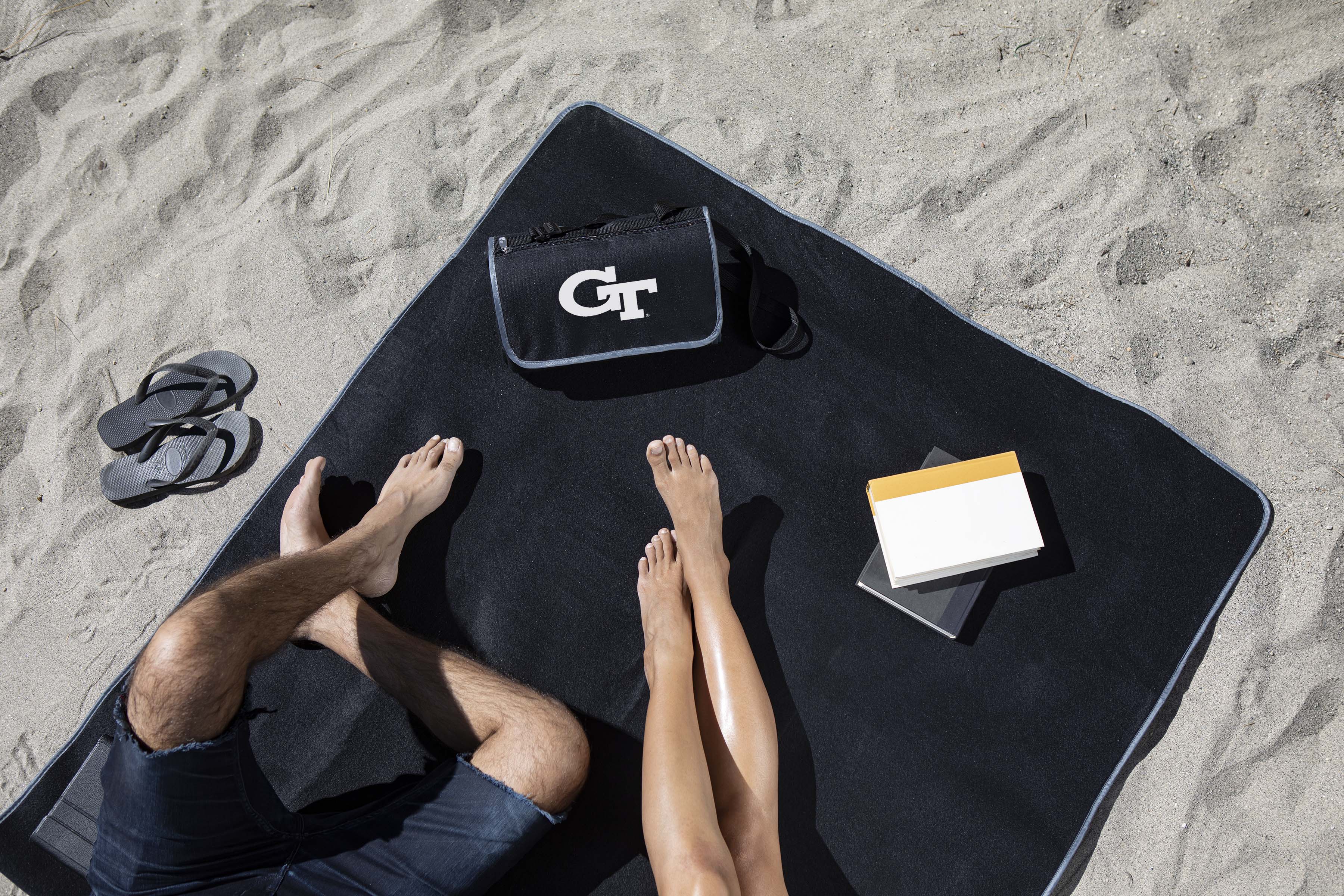 Georgia Tech Yellow Jackets - Blanket Tote Outdoor Picnic Blanket