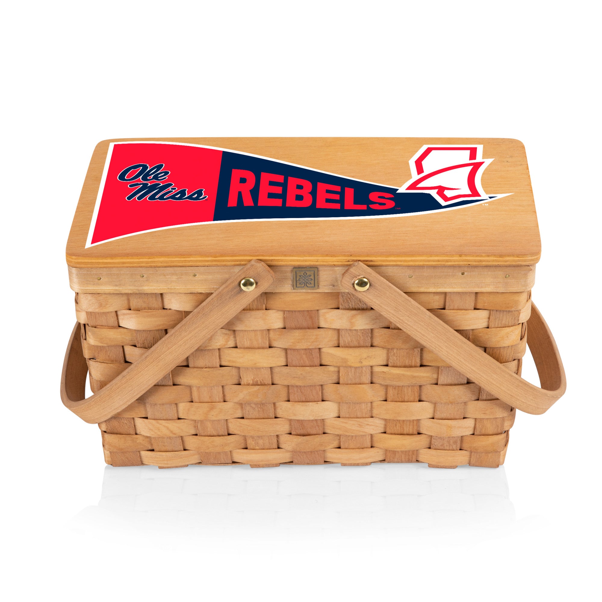 Ole Miss Rebels - Poppy Personal Picnic Basket