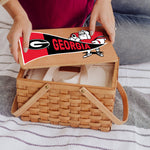 Georgia Bulldogs - Poppy Personal Picnic Basket