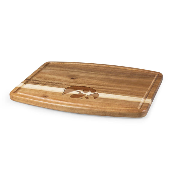 Iowa Hawkeyes - Ovale Acacia Cutting Board