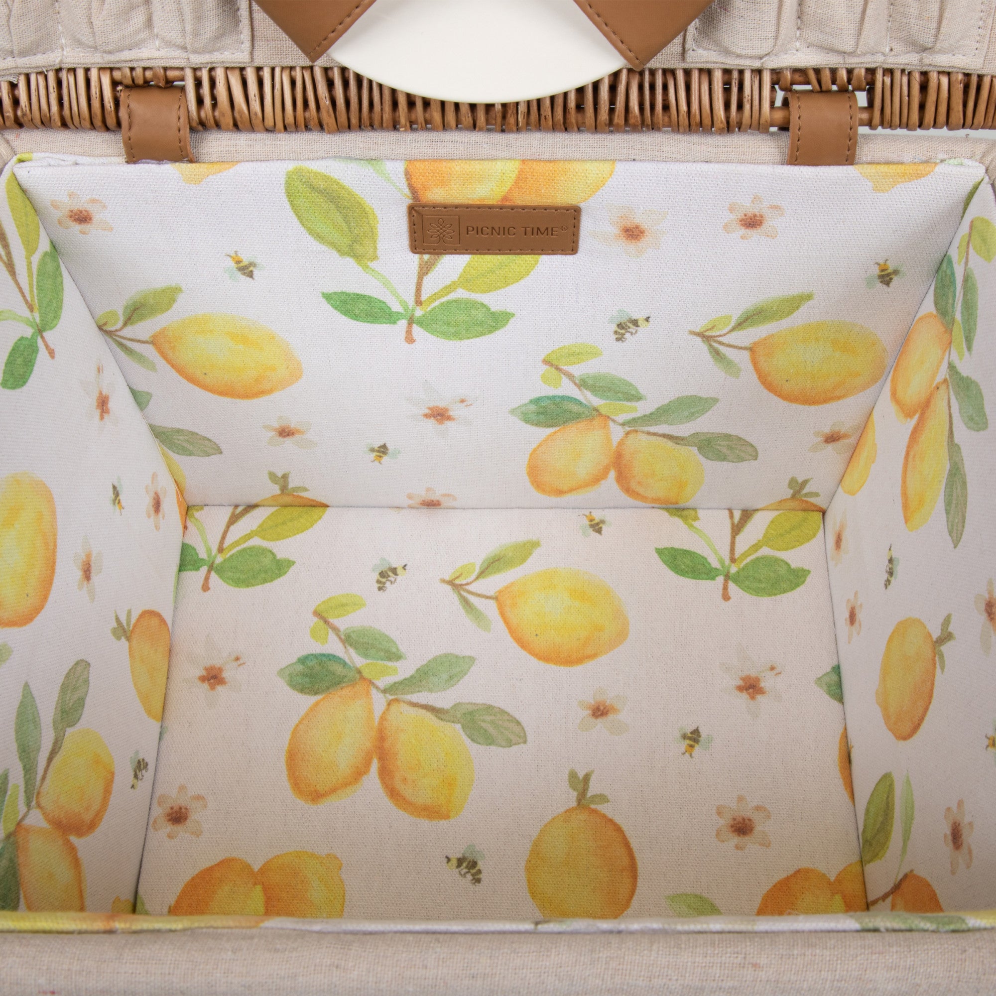 Lemongrove Picnic Basket for 2 - Bees & Lemons