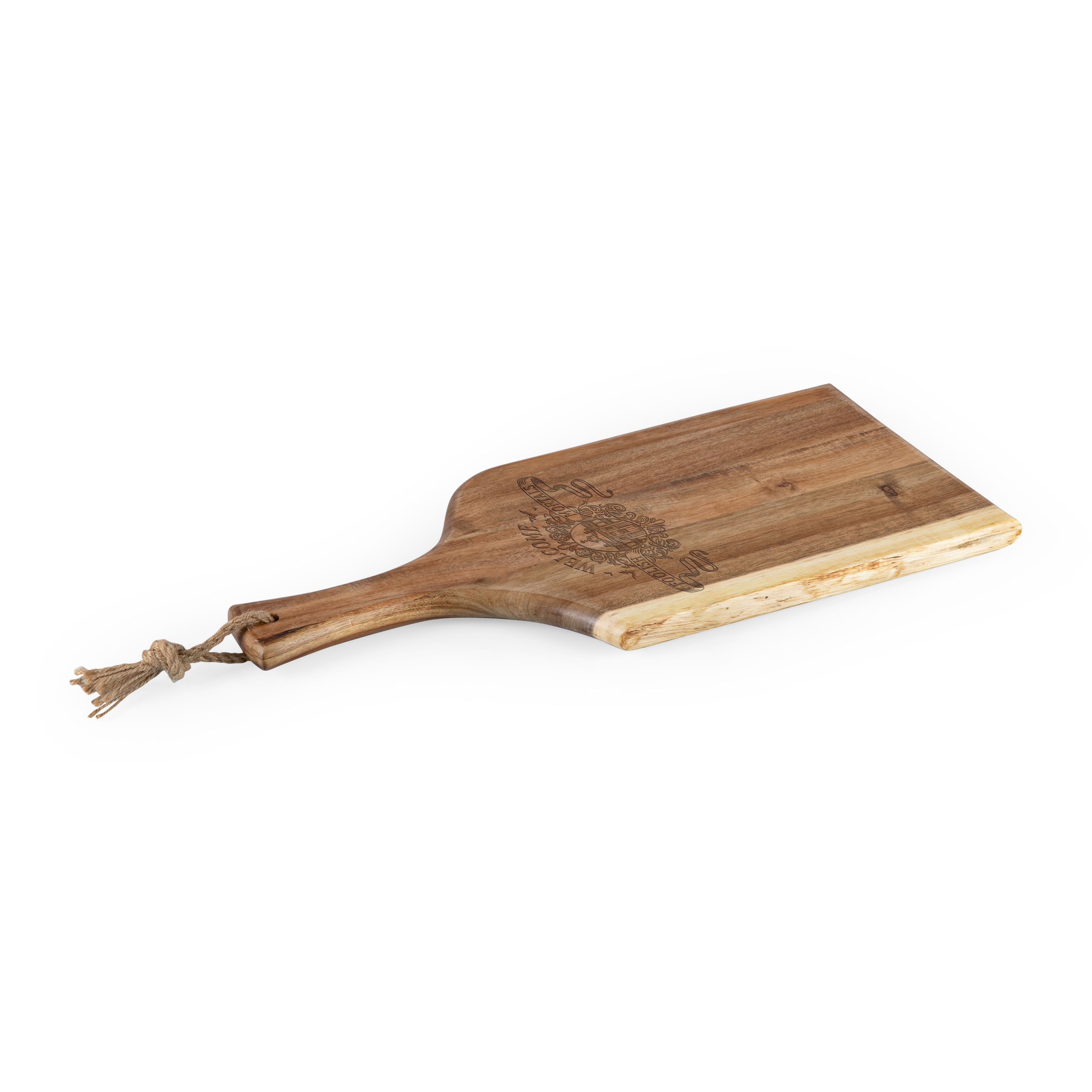 Haunted Mansion Welcome Foolish Mortals - Artisan 18" Acacia Charcuterie Board