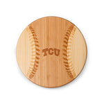 TCU Horned Frogs - Home Run! Baseball Cutting Board & Serving Tray