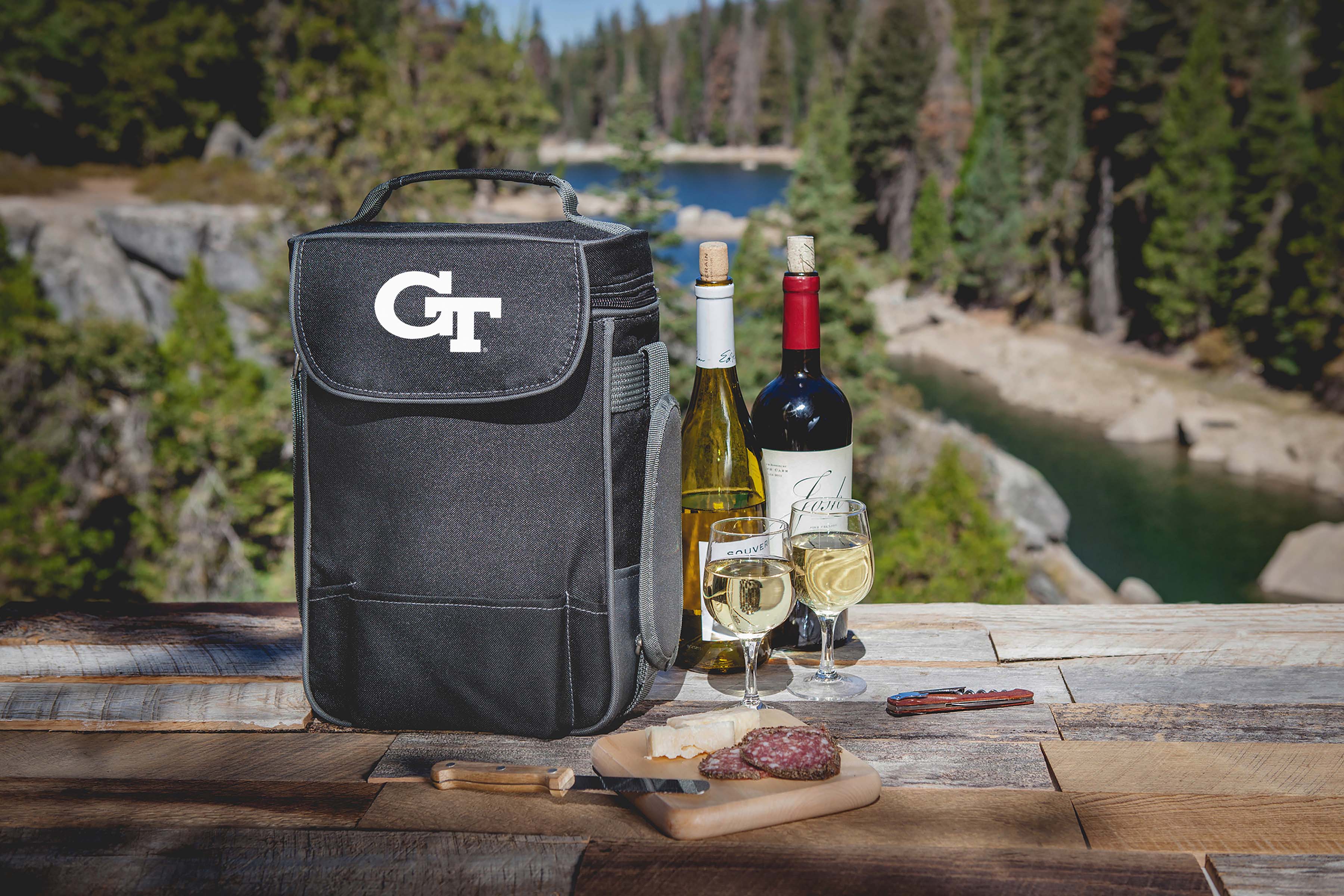Georgia Tech Yellow Jackets - Duet Wine & Cheese Tote