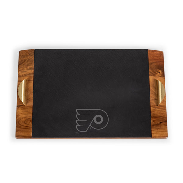 Philadelphia Flyers - Covina Acacia and Slate Serving Tray