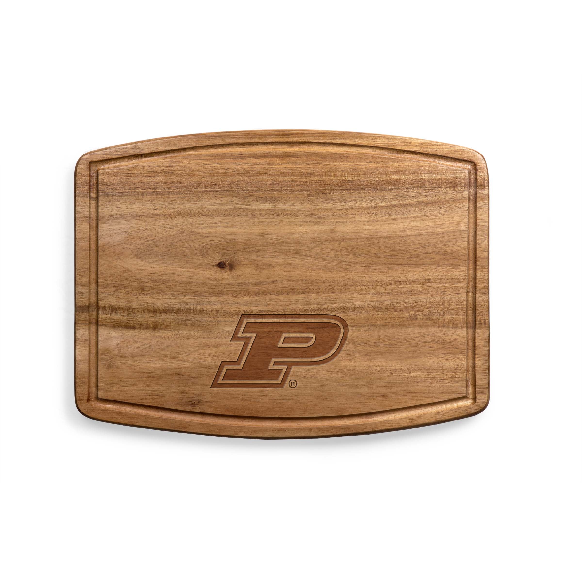 Purdue Boilermakers - Ovale Acacia Cutting Board