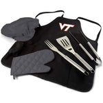 Virginia Tech Hokies - BBQ Apron Tote Pro Grill Set