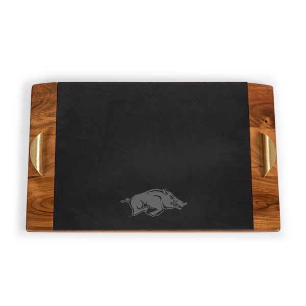 Arkansas Razorbacks - Covina Acacia and Slate Serving Tray