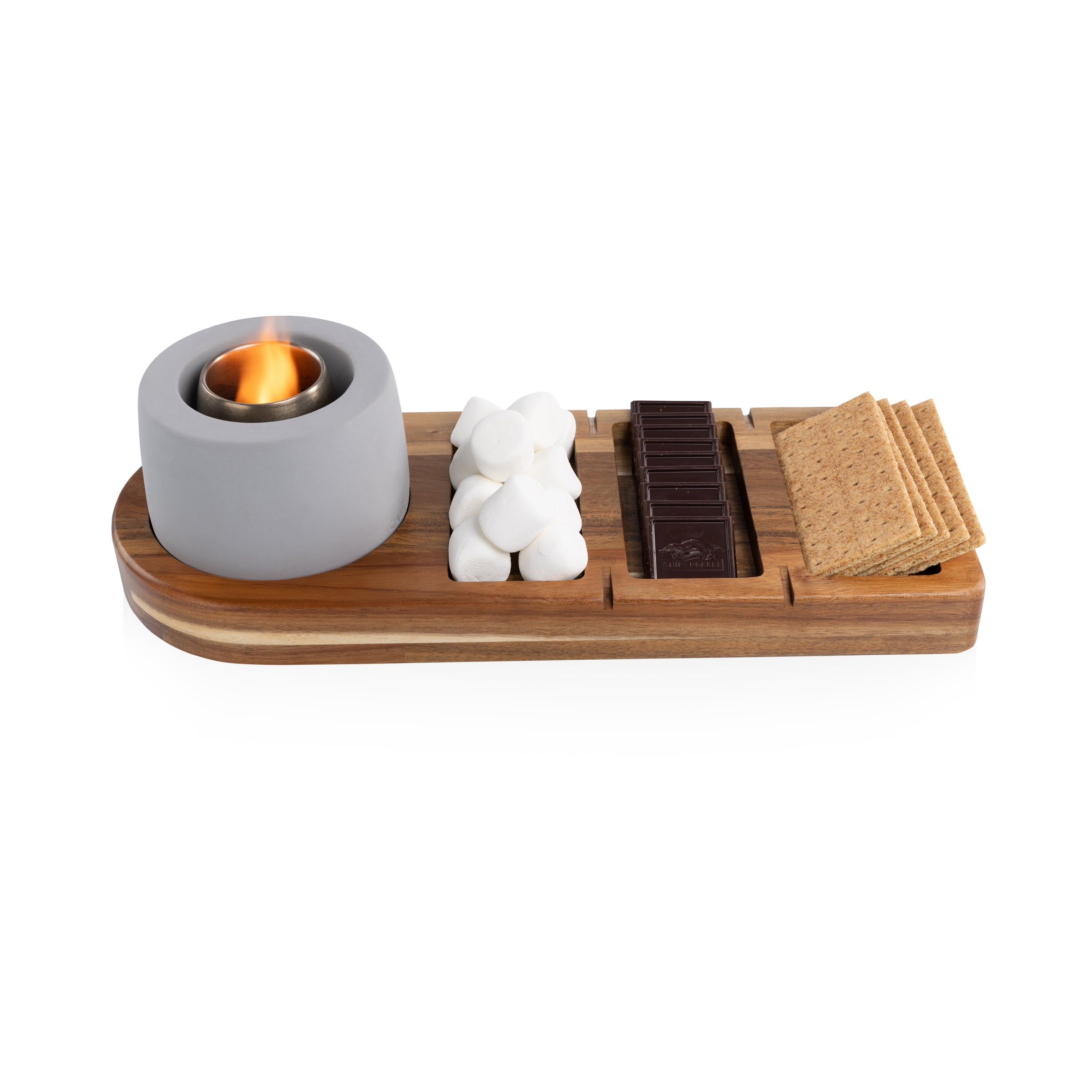 Dolce S'mores Kit with Tabletop Fire Pit