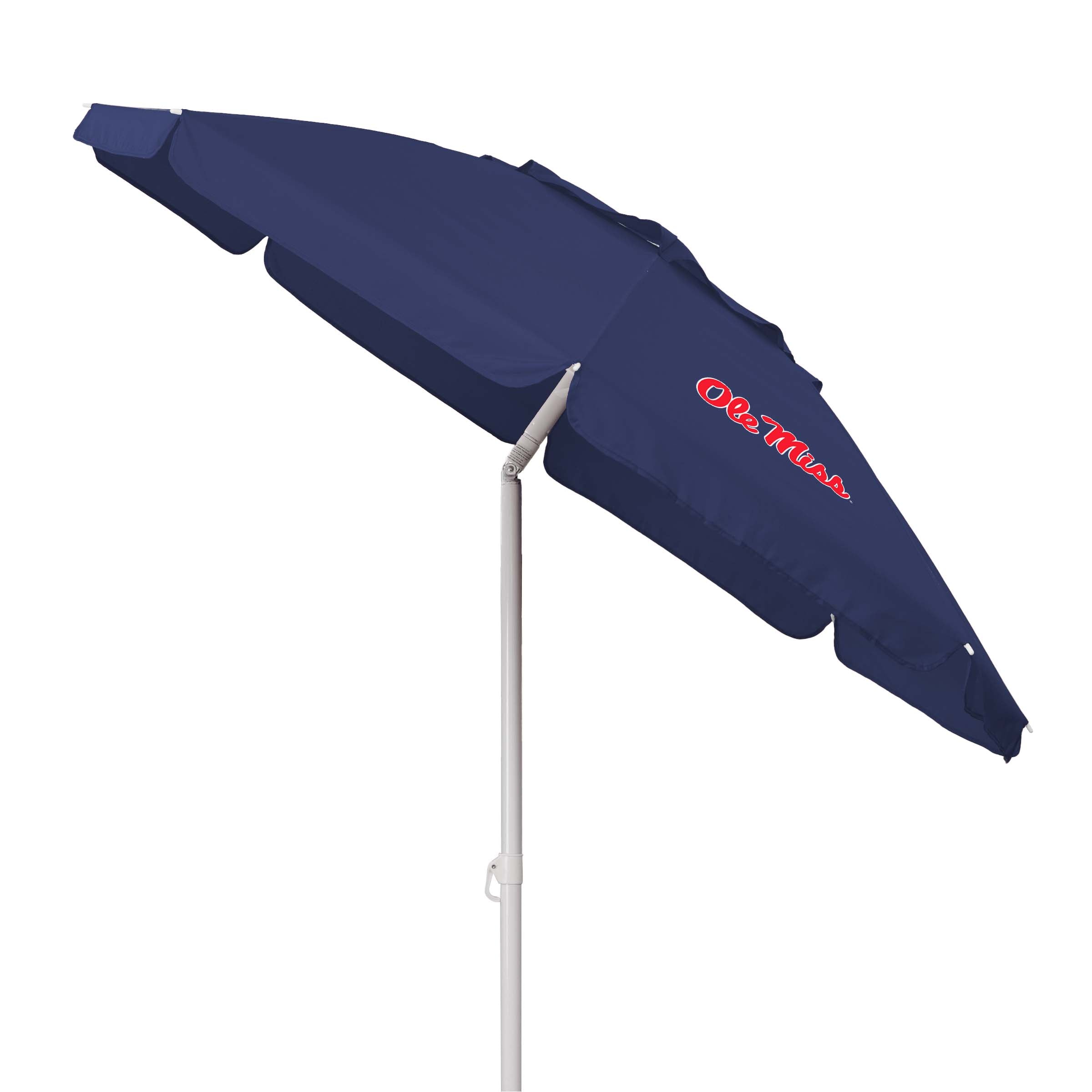 Ole Miss Rebels - 5.5 Ft. Portable Beach Umbrella