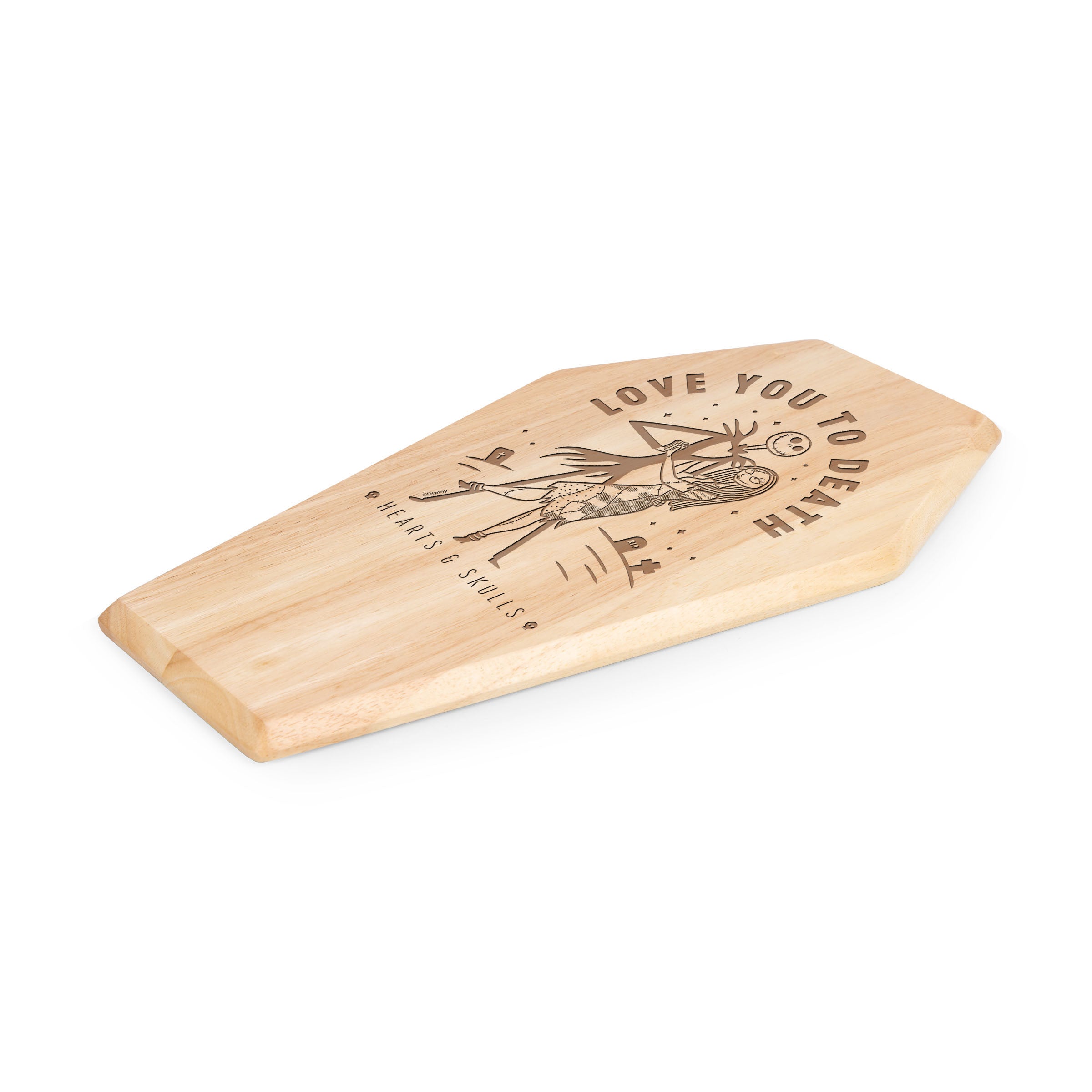Nightmare Before Christmas Jack & Sally - Coffin Serving Board