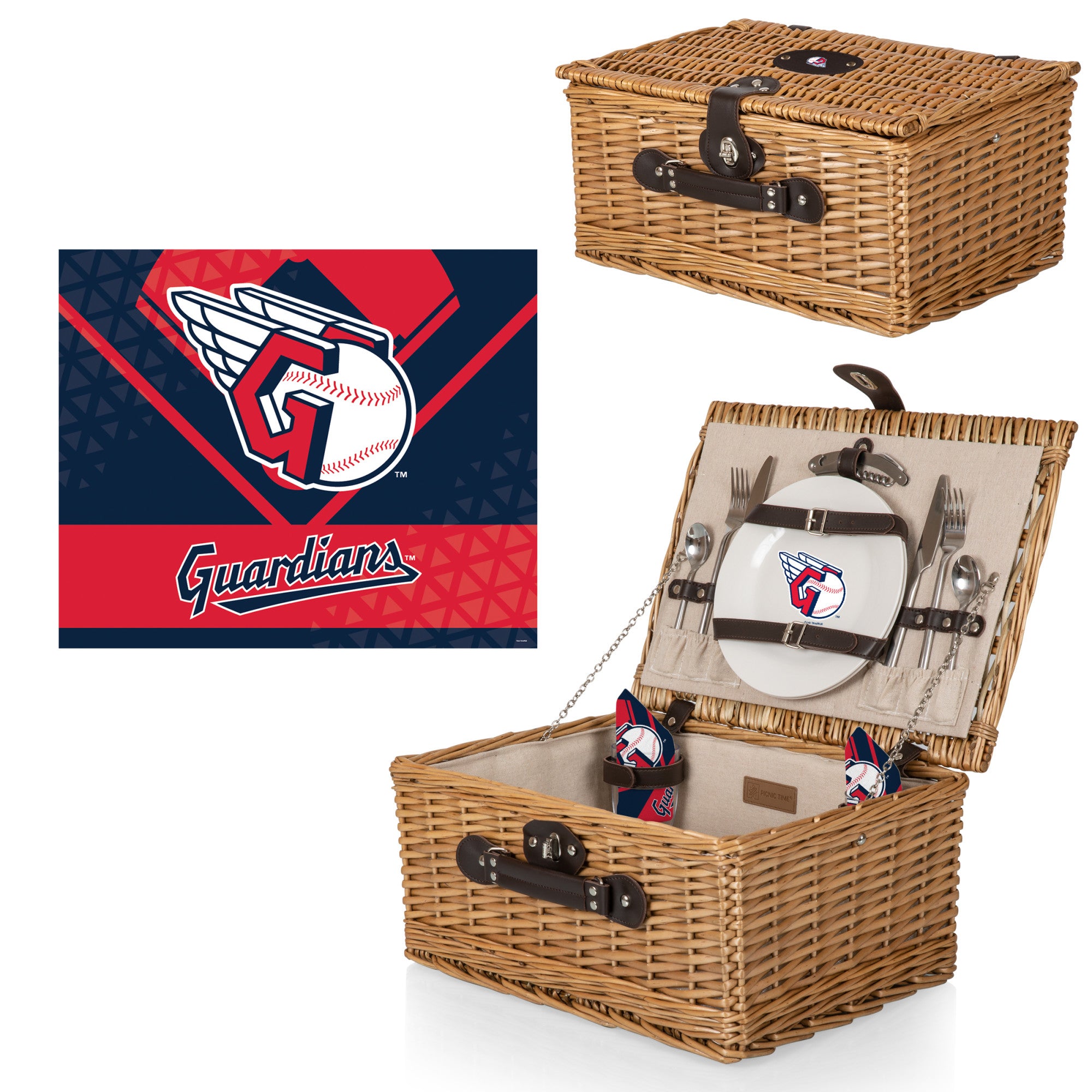 Cleveland Guardians - Classic Picnic Basket