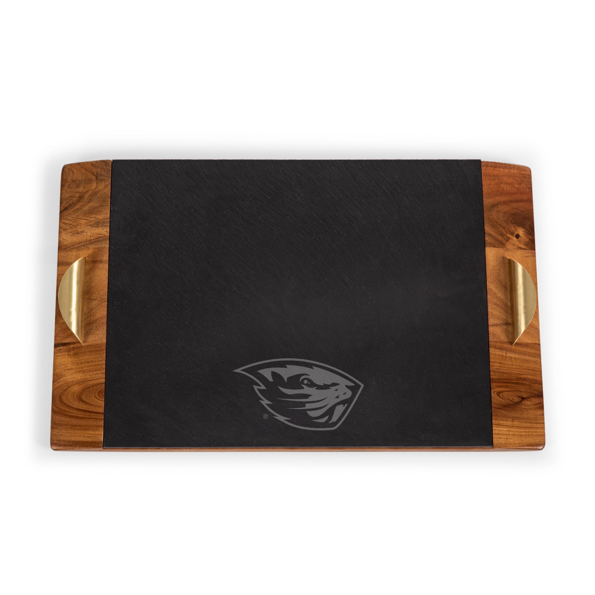 Oregon State Beavers - Covina Acacia and Slate Serving Tray