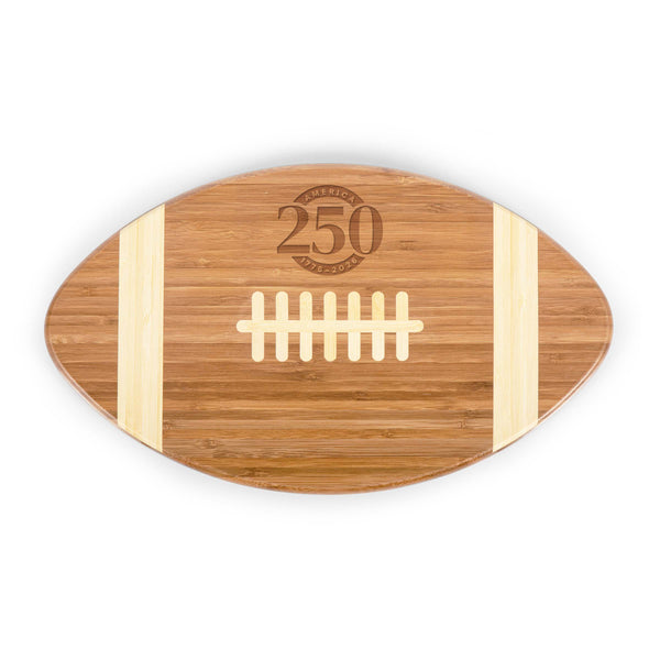 America250 - Touchdown! Football Cutting Board & Serving Tray