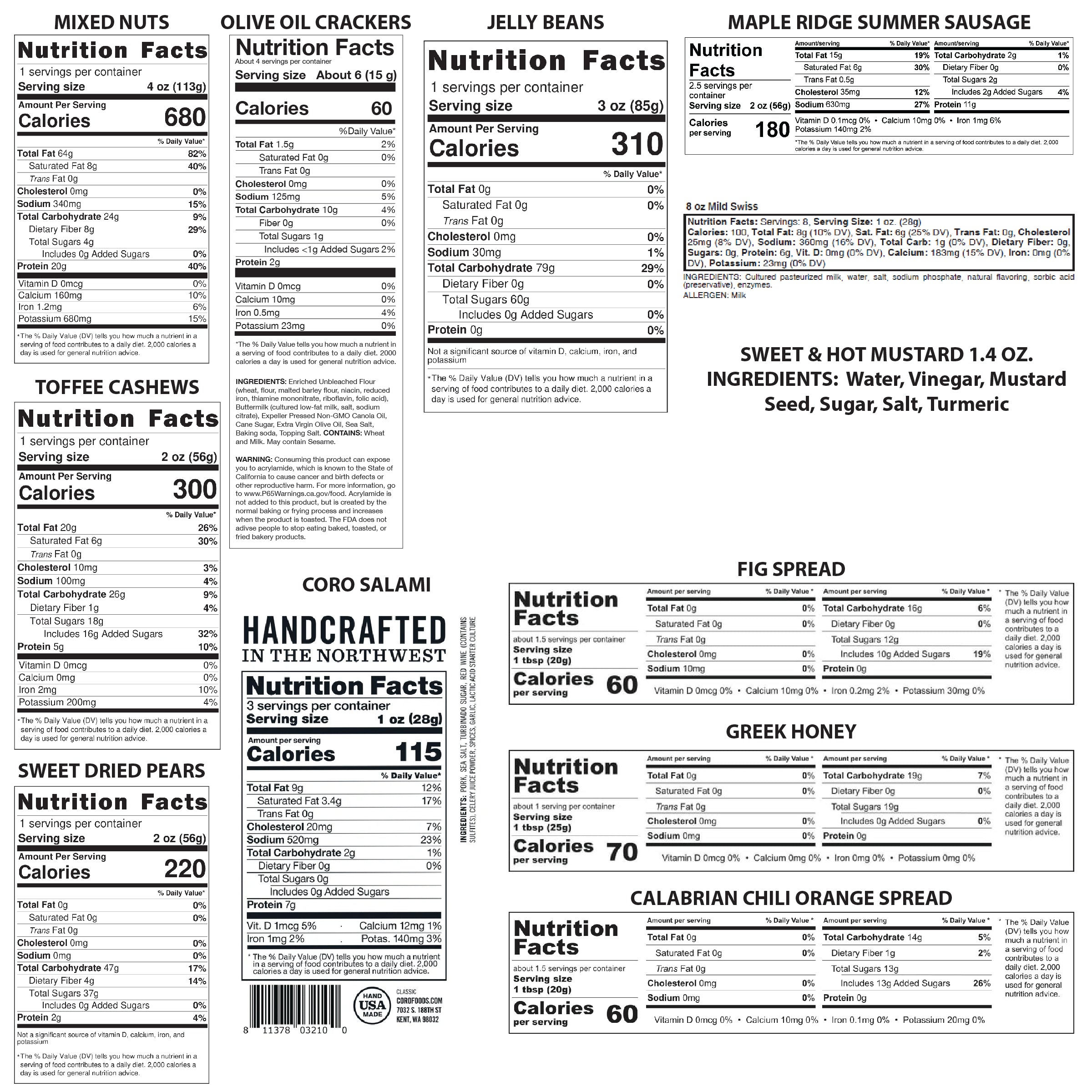 Grazing Board with Gourmet Gift Pack