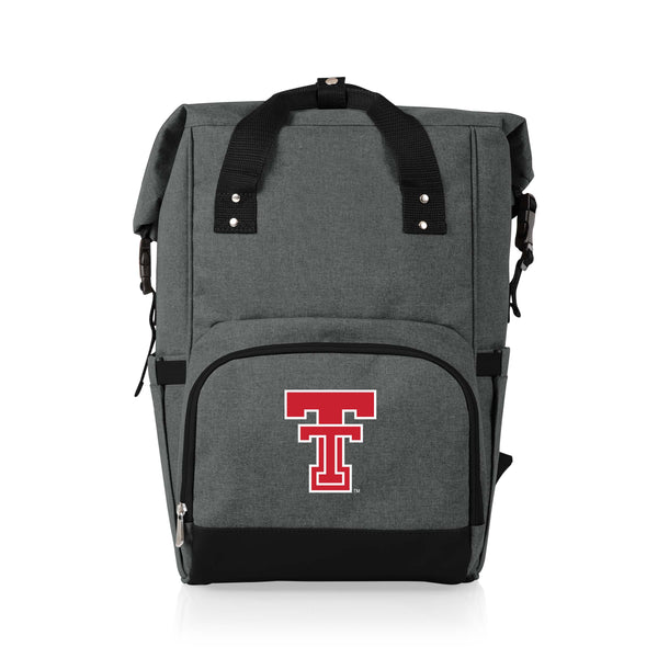 Texas Tech Red Raiders - On The Go Roll-Top Backpack Cooler