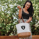 Las Vegas Raiders - Pico Willow and Canvas Lunch Basket