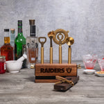 Las Vegas Raiders - Sidecar 5-Piece Bar Tool Set