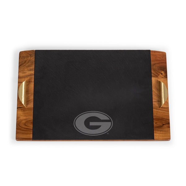 Georgia Bulldogs - Covina Acacia and Slate Serving Tray