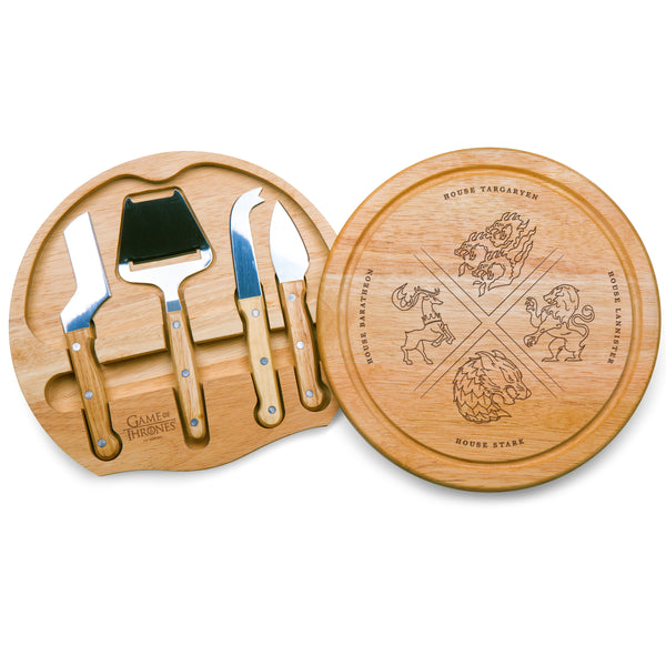 Game of Thrones 4 Houses - Circo Cheese Cutting Board & Tools Set