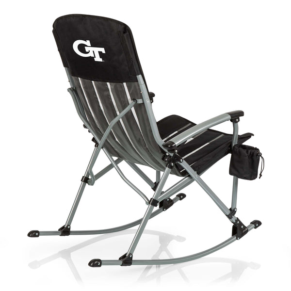 Georgia Tech Yellow Jackets - Outdoor Rocking Camp Chair