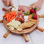 Helmsman Lazy Susan Cheese Board with Tool Set