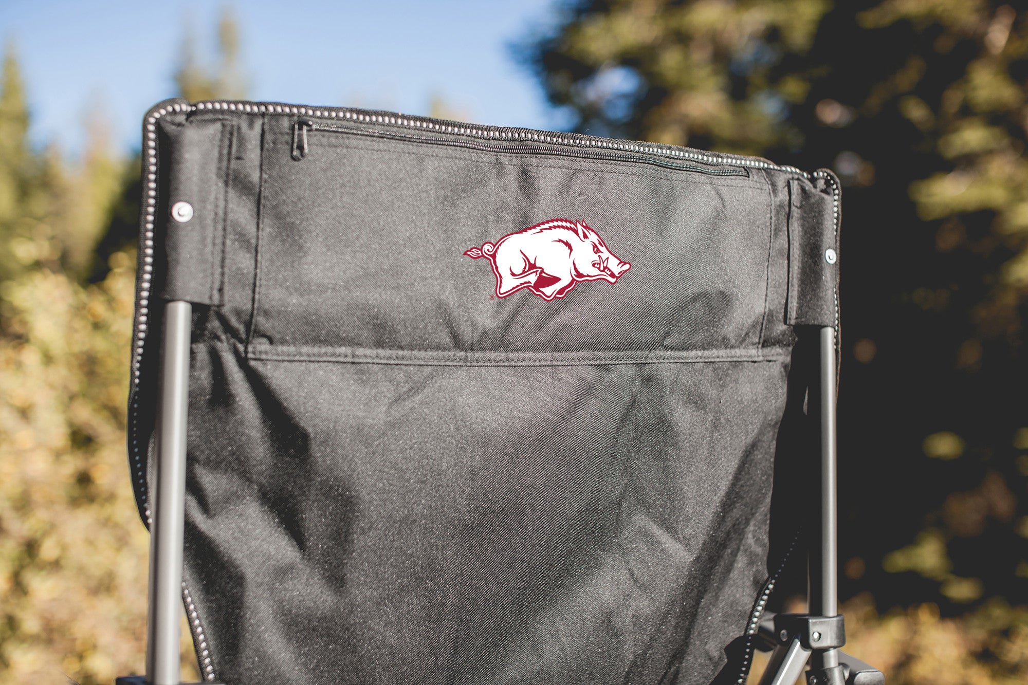 Arkansas Razorbacks - Big Bear XXL Camping Chair with Cooler