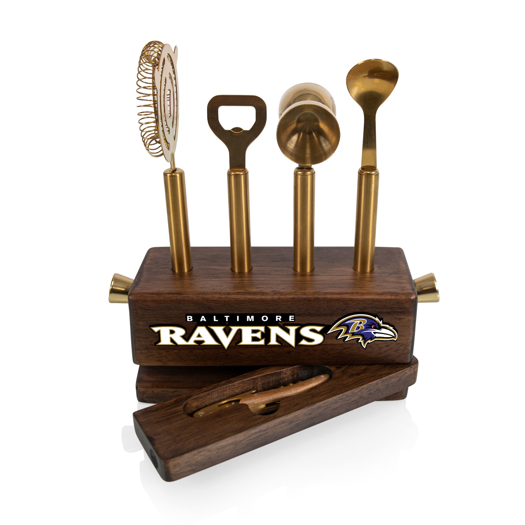 Baltimore Ravens - Sidecar 5-Piece Bar Tool Set