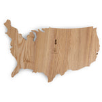 USA Map Serving Board