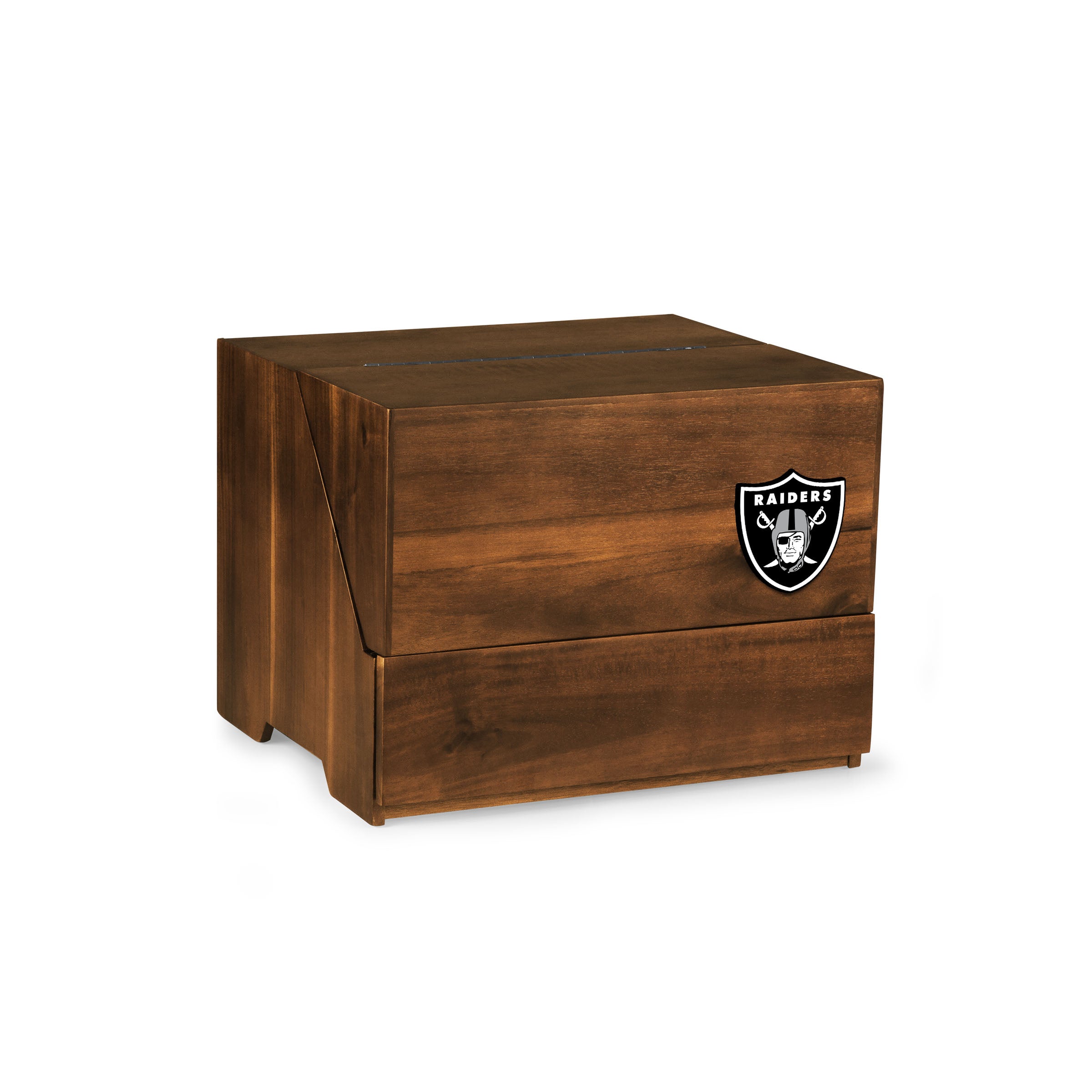 Las Vegas Raiders - Madison Acacia Tabletop Bar Set