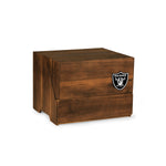 Las Vegas Raiders - Madison Acacia Tabletop Bar Set