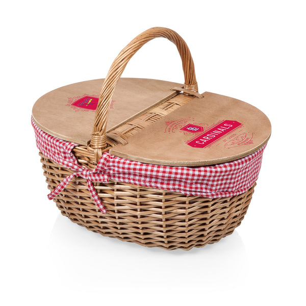 St. Louis Cardinals - Country Picnic Basket