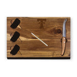 Texas Tech Red Raiders - Delio Acacia Cheese Cutting Board & Tools Set