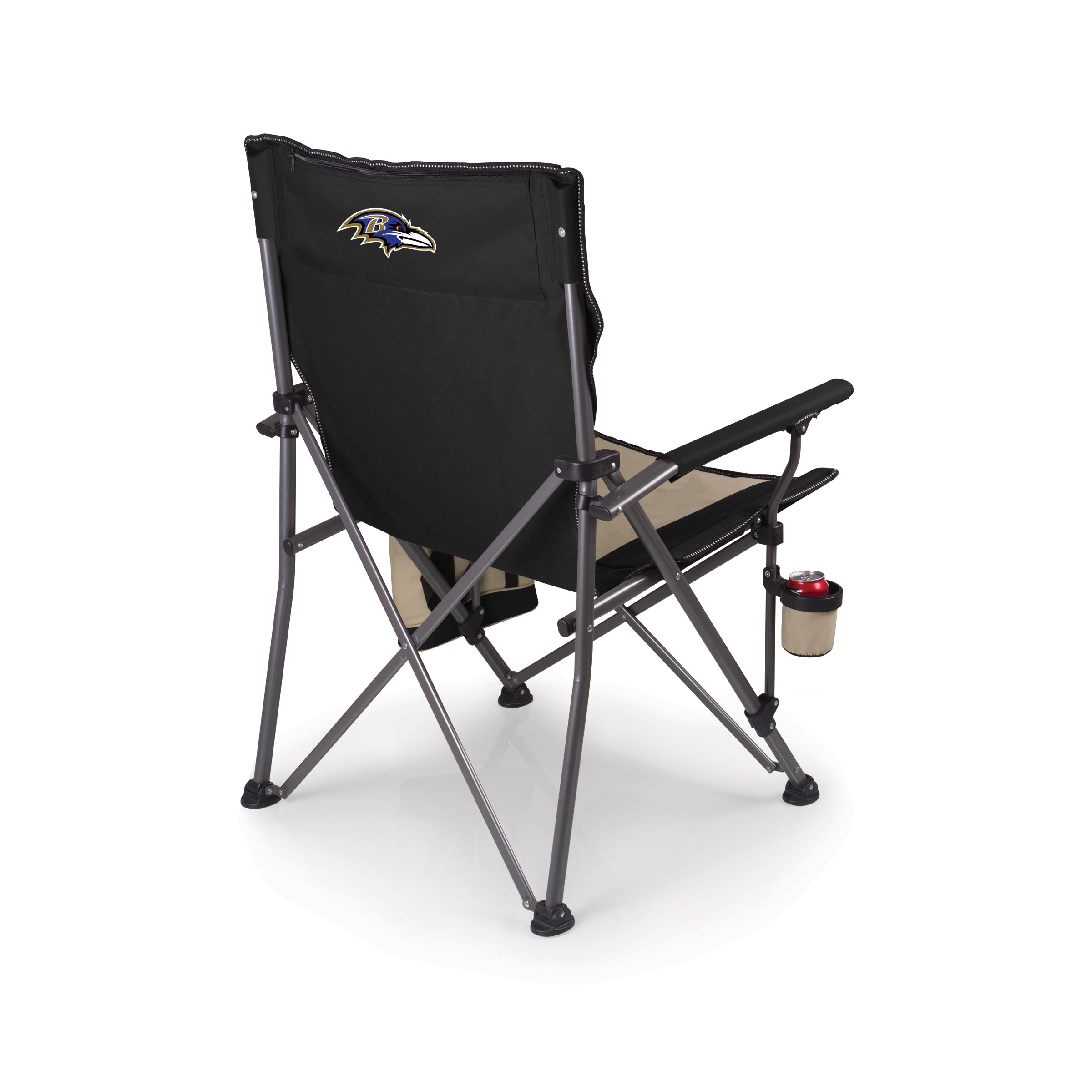 Baltimore Ravens Logo - Big Bear XXL Camping Chair with Cooler