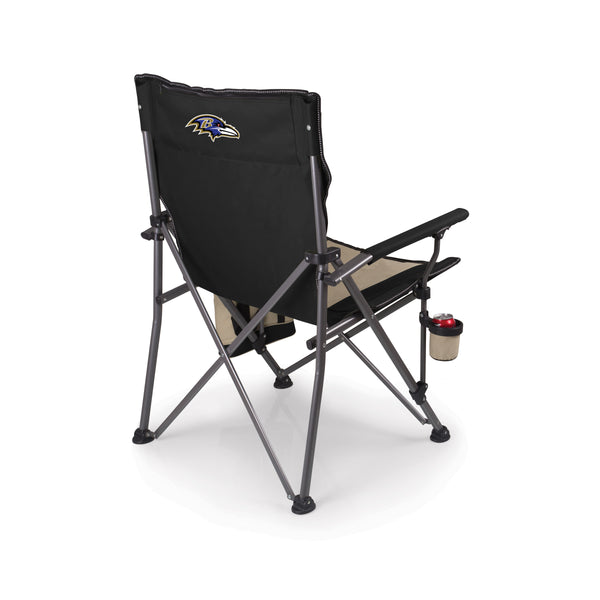 Baltimore Ravens Logo - Big Bear XXL Camping Chair with Cooler