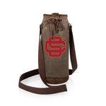 Waxed Canvas Wine Tote