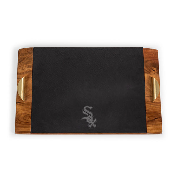 Chicago White Sox - Covina Acacia and Slate Serving Tray