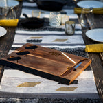 TCU Horned Frogs - Delio Acacia Cheese Cutting Board & Tools Set