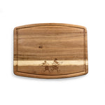 Mickey & Minnie Mouse - Ovale Acacia Cutting Board