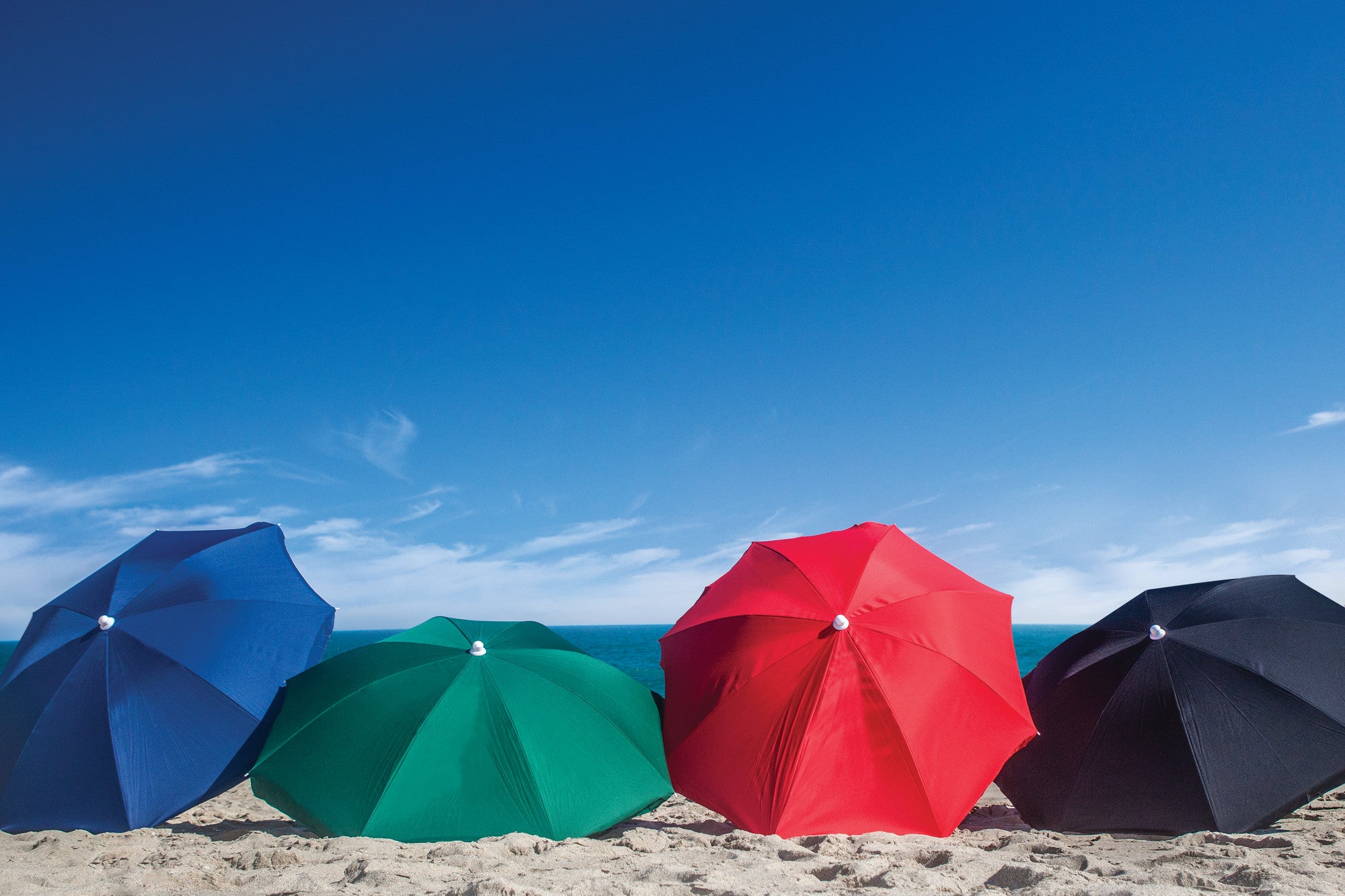 Rhode Island Rams - 5.5 Ft. Portable Beach Umbrella