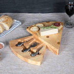 Swiss Cheese Cutting Board & Tools Set