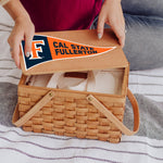 Cal State Fullerton Titans - Poppy Personal Picnic Basket