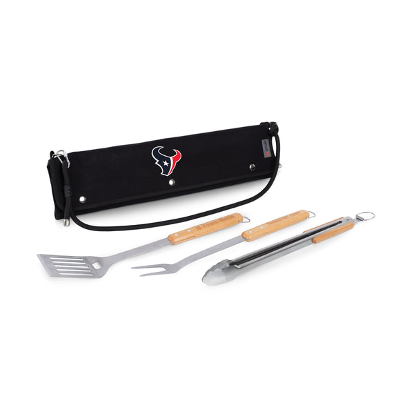 Houston Texans - BBQ Roll Up 3 Piece Set